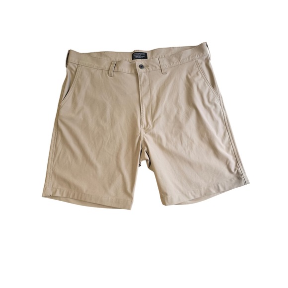 Levi's Other - 😀Levi Strauss XX Chino Standard Fit Shorts Mens 38 Tan Khaki Flat Front Stretch